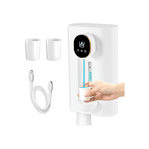 نگهدارنده و تخلیه دهان شویه هوشمند GREEN LION مدل MOUTHWASH DISPENSER