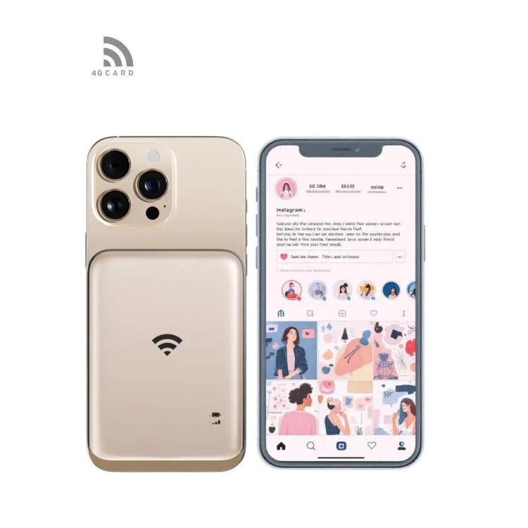 مودم شارژی همراه مگ سیف مدل Ultimate Portable 4G Hotspot 4gcard
