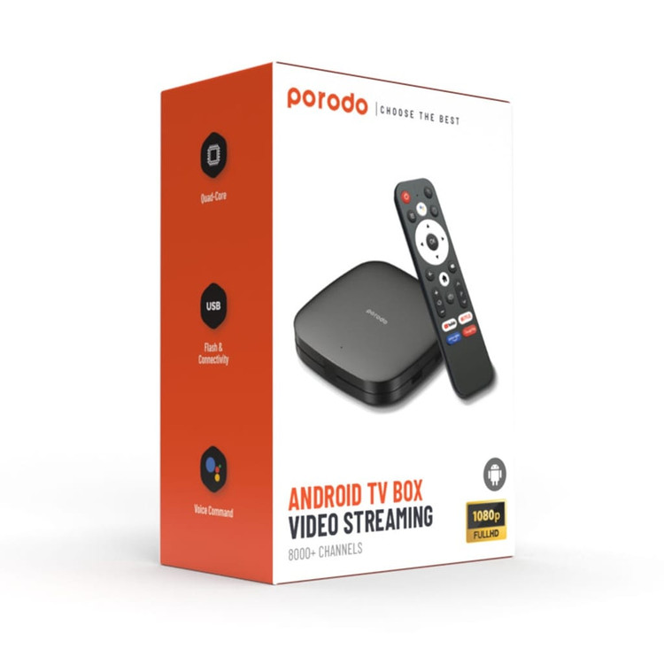 اندروید باکس اورجینال پرودو مدل Android TV BOX Video Streaming