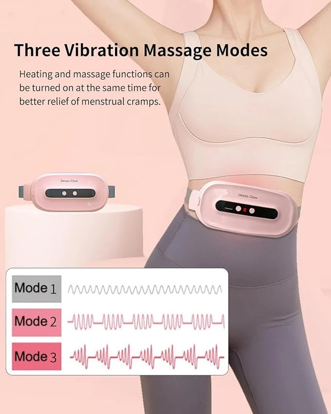 ماساژور شکم بانوان همراه با گارانتی مدل Wearable Heating Pad