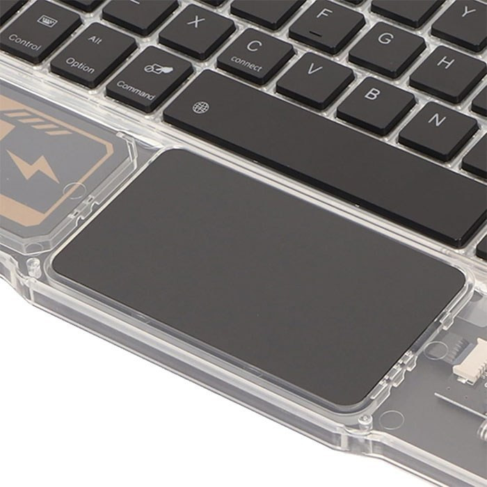 پک موس بی سیم و کیبورد اورجینال گرین لاین TRANSPARENT DUO کد 615