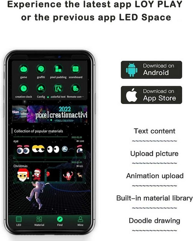 کوله پشتی LED هوشمند