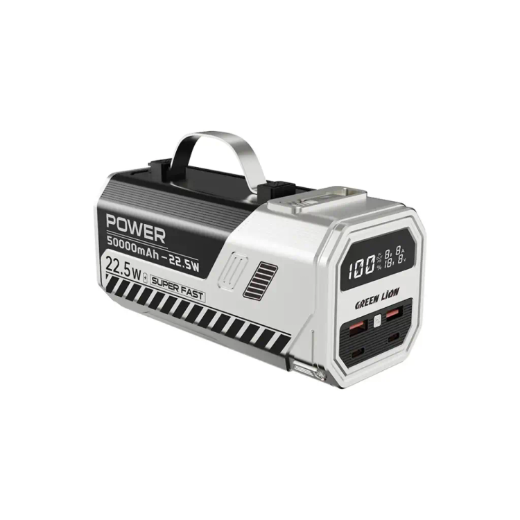پاور بانک گرین لاین مدل Power Max ظرفیت 50000 میلی آمپر ساعت اورجیتال دارای گارانتی