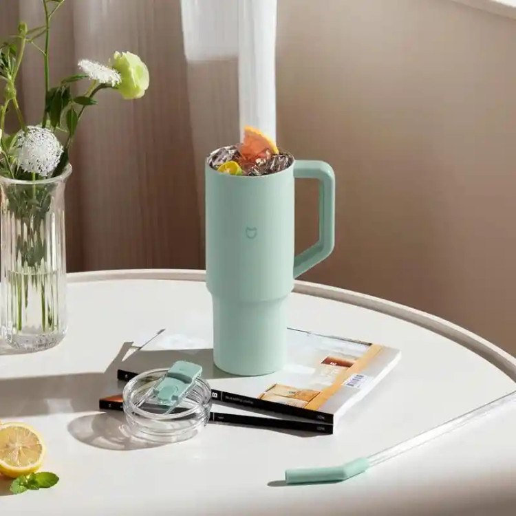 ماگ سفری میجیا مدل Xiaomi Mijia Straw Cup