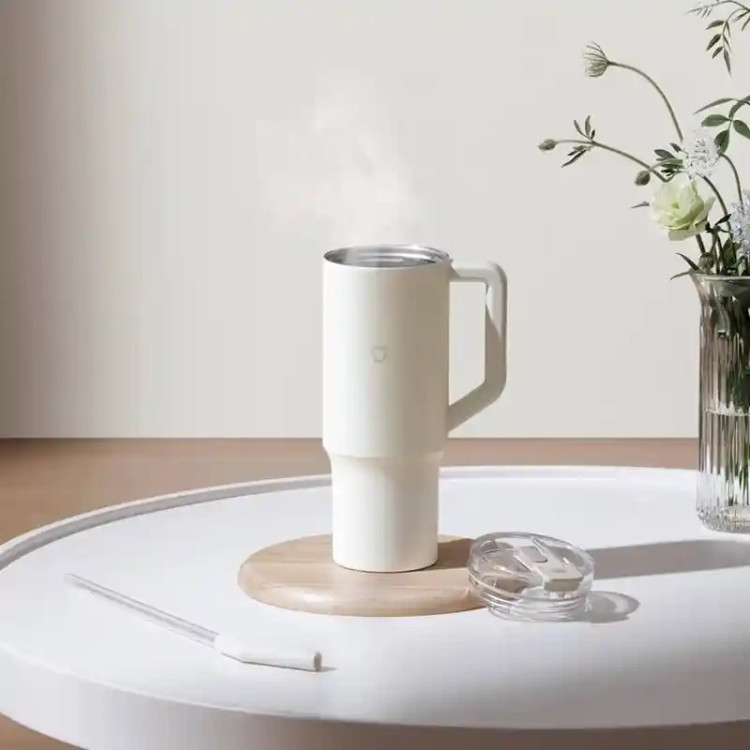 ماگ سفری میجیا مدل Xiaomi Mijia Straw Cup