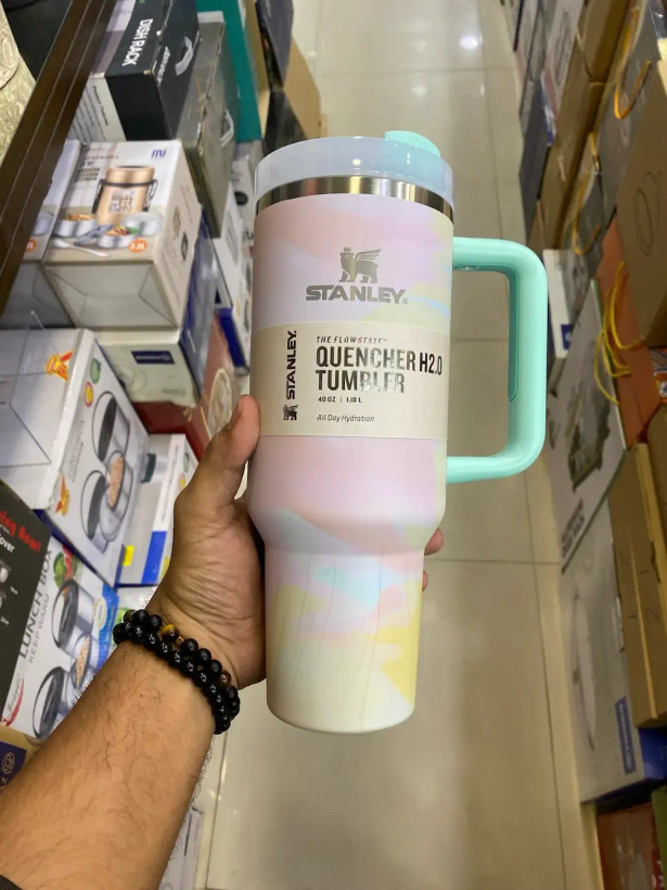 تراول ماگ استیل دوجداره استنلی مدل Stanley Quencher H2.O Tumbler