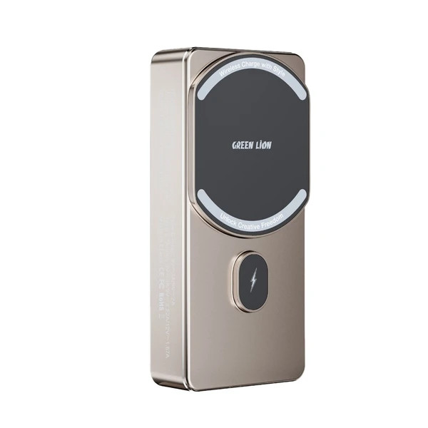 پاوربانک گرین لاین اورجینال مدل Green Lion GNMTN10KPBTI Milton 10000mAh Powerbank