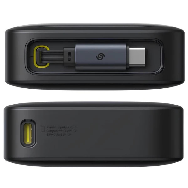 پاور بانک فست شارژ اورجینال بیسوس Baseus PPSS1030 / P10073701843-00 free2pull 10000MAH