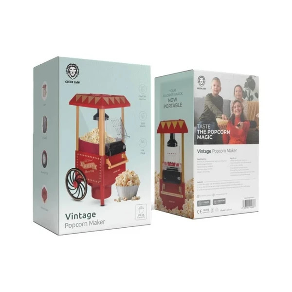پاپ کورن ساز اورجینال گرین لاین مدل Vintage