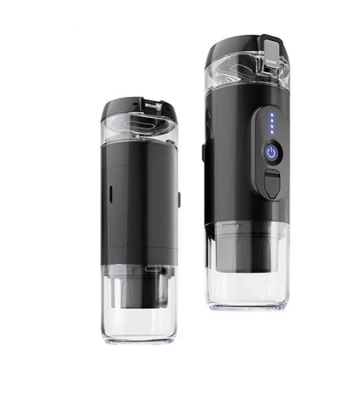 مینی اسپرسو ساز اورجینال دارای گارانتی شارژی مسافرتی مدل Mini Espresso CF-1801BGC