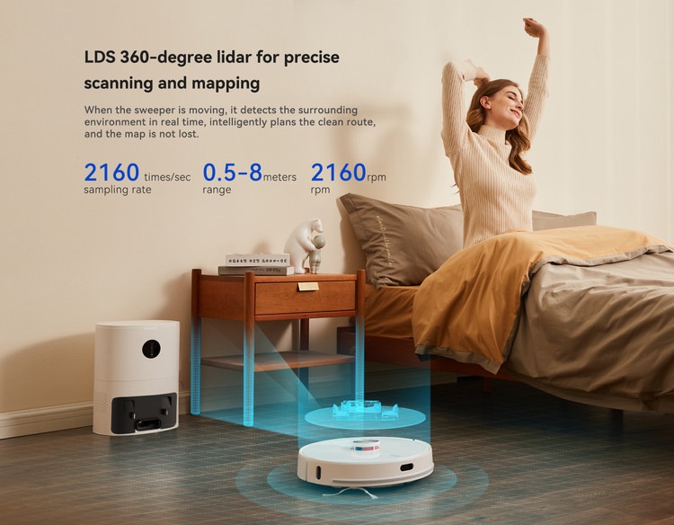 جارو رباتیک لایدستو اورجینال مدل lydsto s1