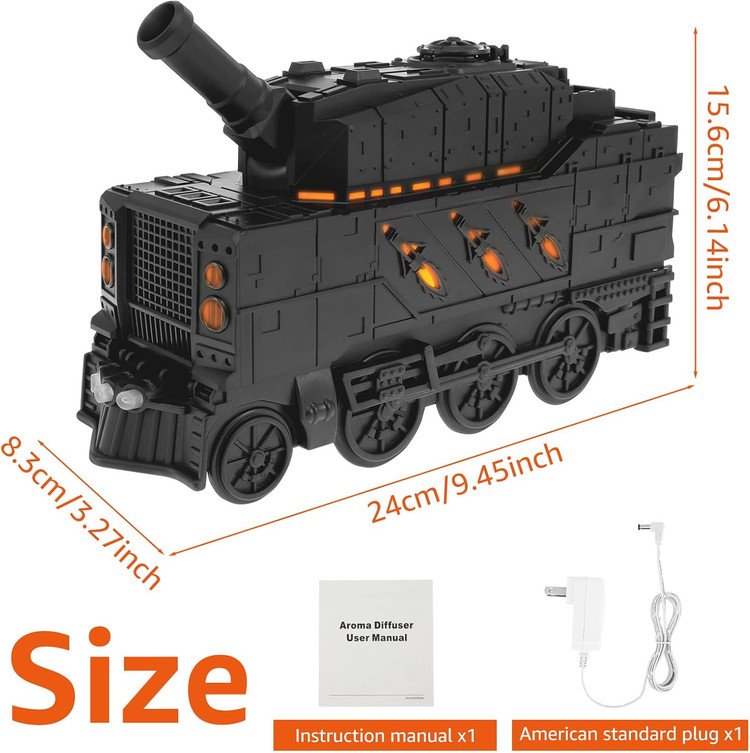 دستگاه رطوبتساز و خوشبوکننده طرح قطار بخار وینتیج اورجینال مدل vintage Train 300