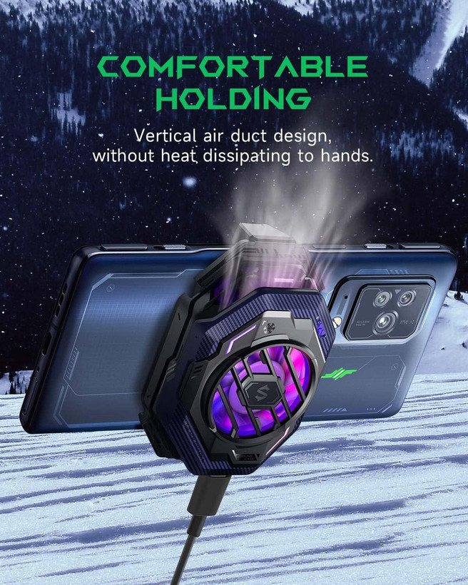 فن خنککننده موبایل بلک شارک اورجینال مدل FunCooler 3 Pro با قدرت ۲۰ واتی