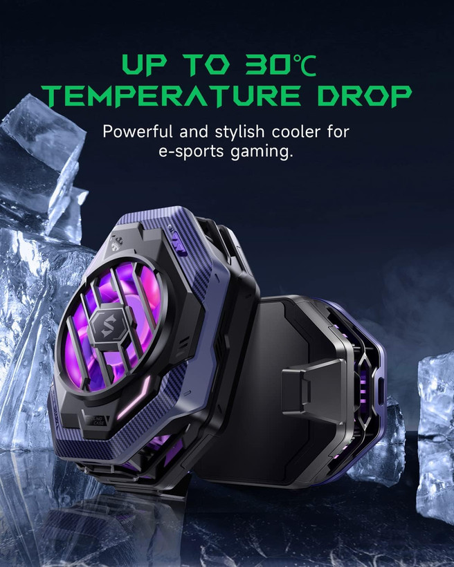 فن خنککننده موبایل بلک شارک اورجینال مدل FunCooler 3 Pro با قدرت ۲۰ واتی