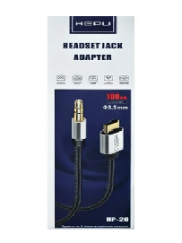 کابل تبدیل تایپ سی به AUX اورجینال (جک ۳.۵ میلیمتری) Hepu HP-20