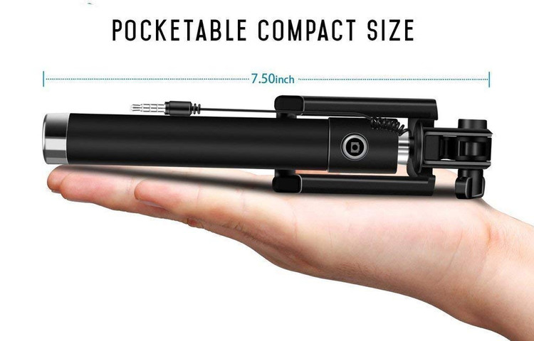 مونوپاد کابلی SELFIE STICK دارای گارانتی و ضمانت اصالت کالا