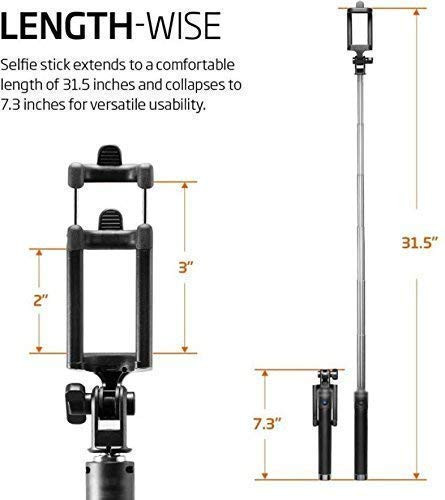 مونوپاد کابلی SELFIE STICK دارای گارانتی و ضمانت اصالت کالا