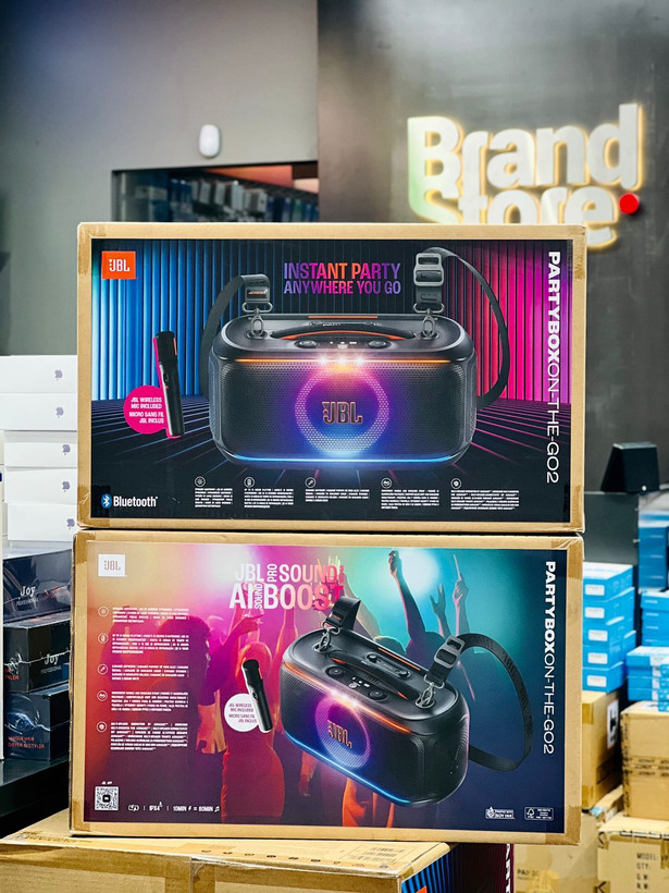 اسپیکر بلوتوثی قابلحمل JBL PartyBox On The Go 2 دارای گارانتی و ضمانت اصالت کالا