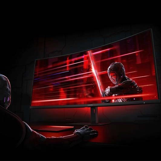 مانیتور گیمینگ 34 اینچ اورجینال شیائومی مدل G34WQi کیفیت 2.5K و 180hz – گلوبال