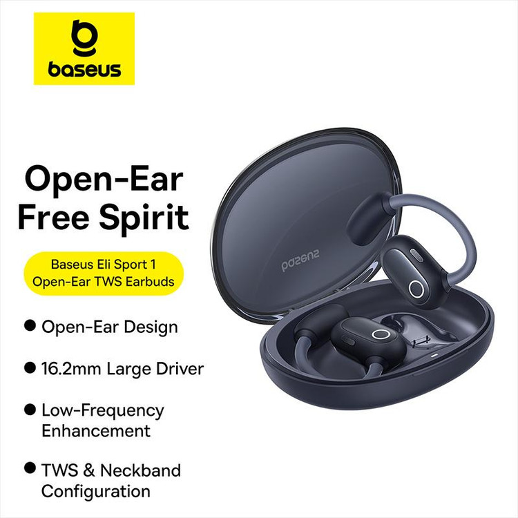 ایرپاد اورجینال باسئوس مدل Baseus Eli Sport 1 Open Ear