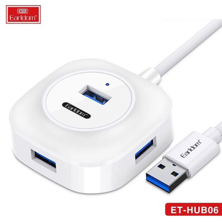 هاب usb ارلدام با ۴ پورت اورجینال – ET HUB06 4 Fast USB Port Hub