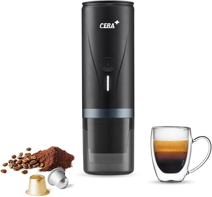 دستگاه اسپرسو ساز برقی قابل حمل اورجینال مدل CERA+ pcm03