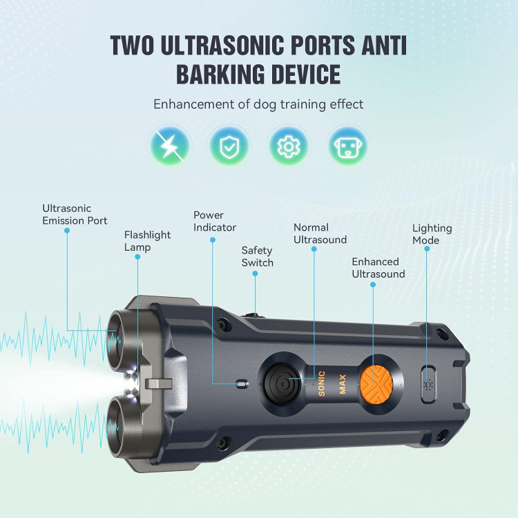 دورکننده حیوانات و ضد پارس سگ Ultrasonic Dog Trainer u20اورجینال