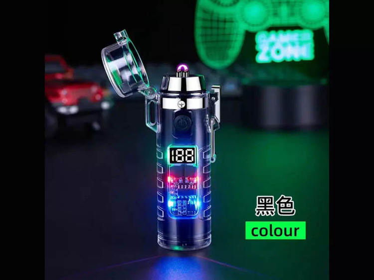 فندک الکتریکی شارژی دارای چراغ قوه اورجینال HB-256