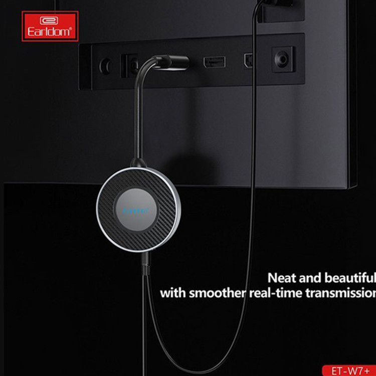 دانگل hdmi وایرلس انتقال تصویر ارلدام اورجینال مدل Earldom W7+