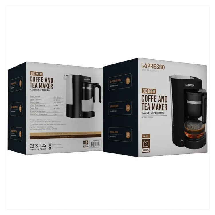 قهوهساز و چایساز دوتایی لپرسو Lepresso Duo Brew LP021 اورجینال