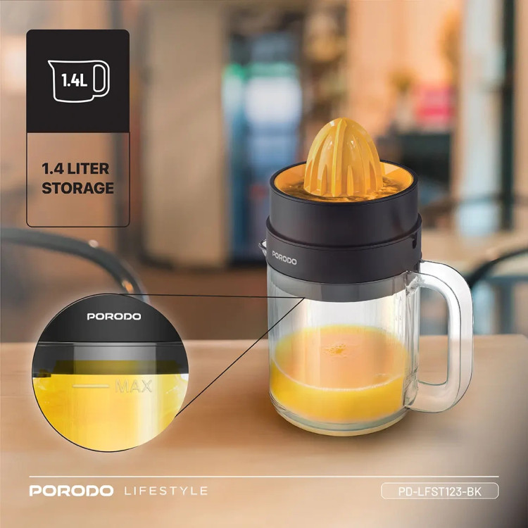 آبمیوه گیر شارژی پرودو مدل Porodo LFS123 دارای گارانتی و ضمانت اصالت کالا