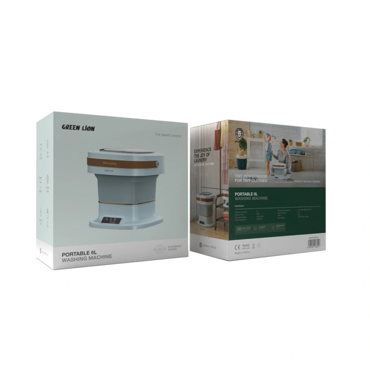 مینی واش تاشو گرین لاین اورجینال مدل mini washing machine 6L