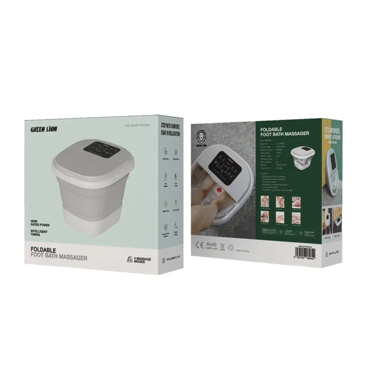 ماساژور پا گرین لاین اورجینال مدل Green Lion Foldable Foot Bath Massager