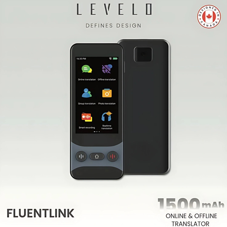 مترجم صوتی همراه آفلاین و آنلاین لِوِلو Levelo FluentLink اورجینال
