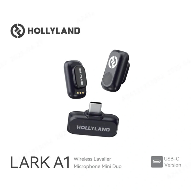 میکروفون یقهای بی سیم هالیلند Hollyland LARK A1 Mini Duo اورجینال
