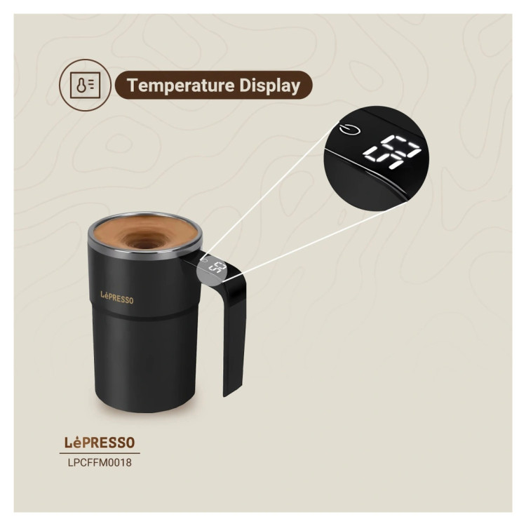 ماگ همزن خودکار شارژی 380mm لپرسو LP018 اورجینال