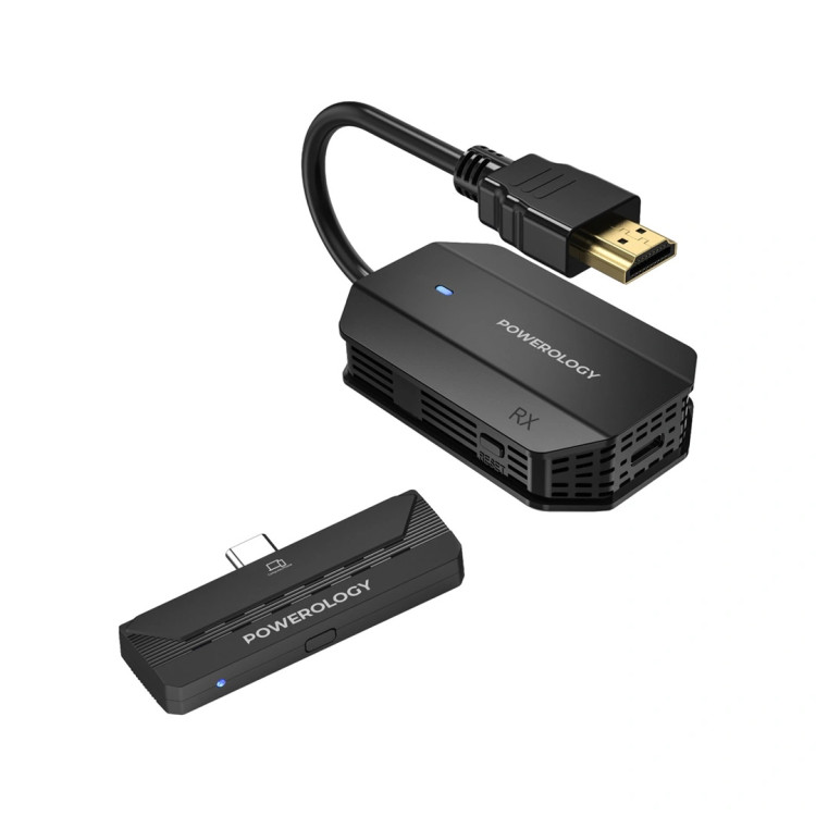 دانگل انتقال تصویر بی سیم HDMI پاورولوژی PHDMACBK – Type-C اورجینال