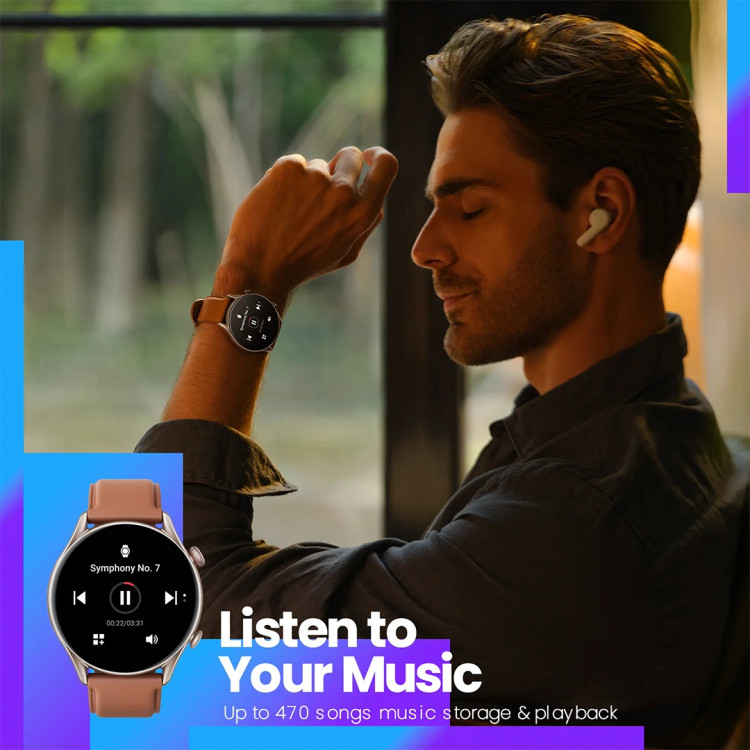 ساعت هوشمند امیزفیت مدل Amazfit GTR 3 Pro دارای گارانتی و ضمانت اصالت کالا