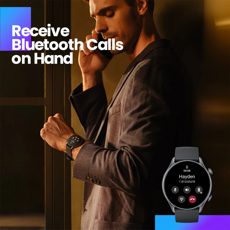 ساعت هوشمند امیزفیت مدل Amazfit GTR 3 Pro دارای گارانتی و ضمانت اصالت کالا