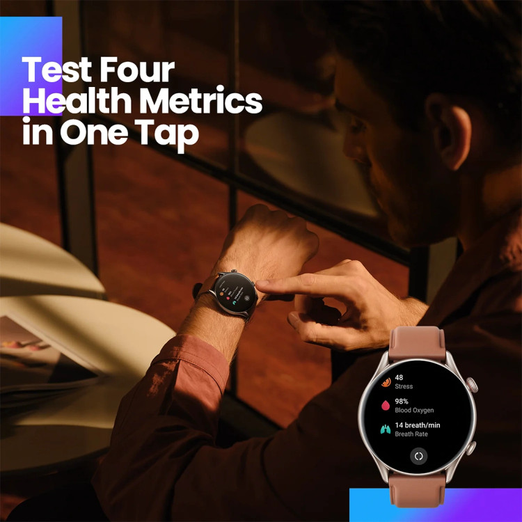 ساعت هوشمند امیزفیت مدل Amazfit GTR 3 Pro دارای گارانتی و ضمانت اصالت کالا