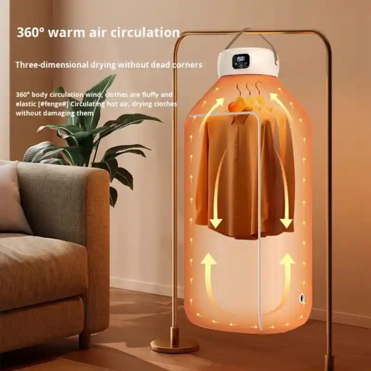 خشککننده لباس قابلحمل مدل Drying Heater