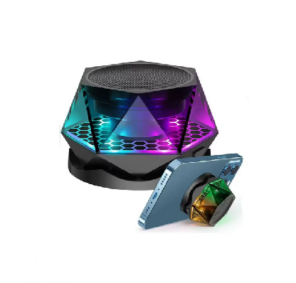 اسپیکر بلوتوثی مغناطیسی با نورپردازی RGB مدل G300 اورجینال دارای گارانتی و ضمانت