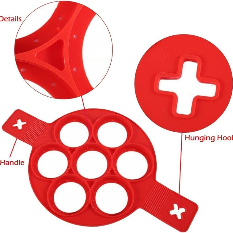 قالب پنکیک سیلیکونی مدل HGG-006