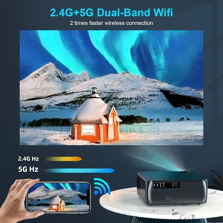 ویدیو پروژکتور Wimius K8 اورجینال و دارای گارانتی