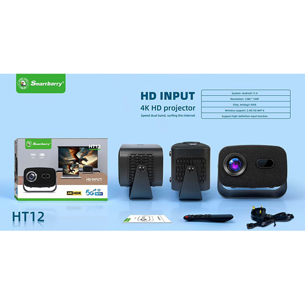 ویدیو پروژکتور Smartbarry HT12 اورجینال و دارای گارانتی