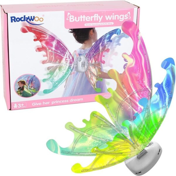 بال پروانه الکتریکی موزیکال و چراغدار راکوو (RockWoo) مدل R01 اورجینال و دارای گارانتی
