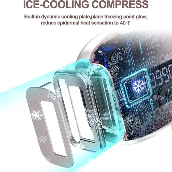 دستگاه لیزر موهای زائد خانگی IPL TM002 مجهز به خنککننده یخی (Ice Compress) و ۹۹۹ هزار شات سفارش آلمان اورجینال