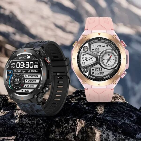 ساعت هوشمند ورزشی مجهز به GPS پاور مدل KC82 اورجینال و دارای گارانتی