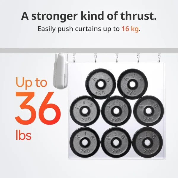 موتور هوشمند پرده SwitchBot Curtain 3 مدل U-Rail دارای گارانتی و ضمانت اصالت کالا