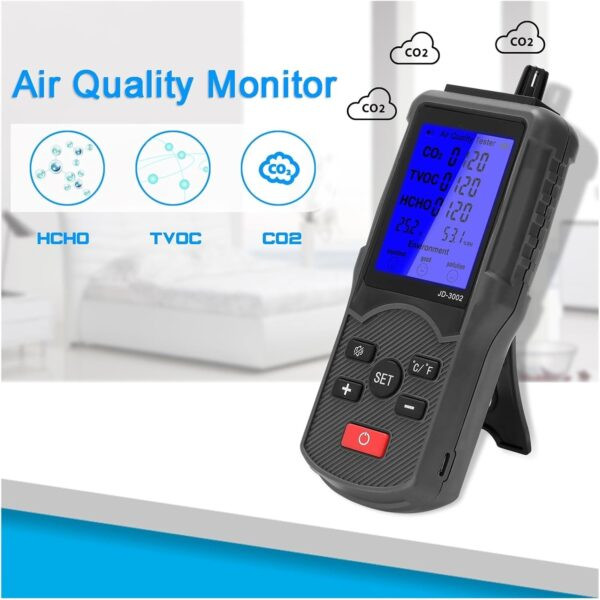 دستگاه پایش کیفیت هوا PYPYP JD-3002 دارای گارانتی و ضمانت اصالت کالا